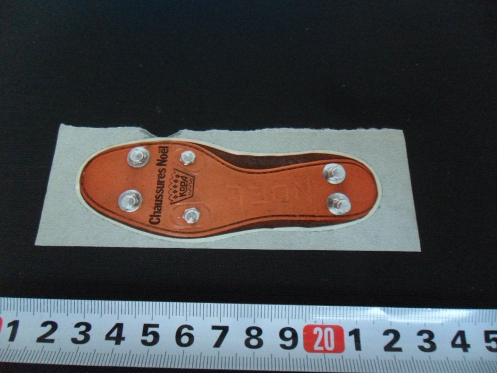 sticker voetbal schoen chaussures noël kopa rechts, Ophalen of Verzenden, Zo goed als nieuw