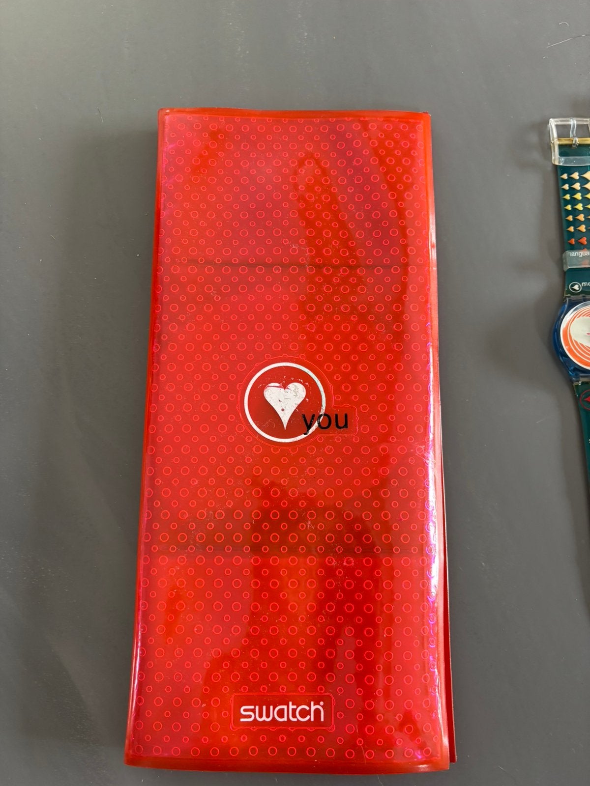 Swatch Gent Valentine horloge - nieuw, Kunststof, Polshorloge, Swatch, Nieuw