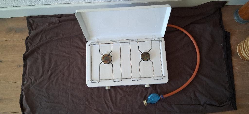 2 pits kookstel (gas), Ophalen, Gebruikt