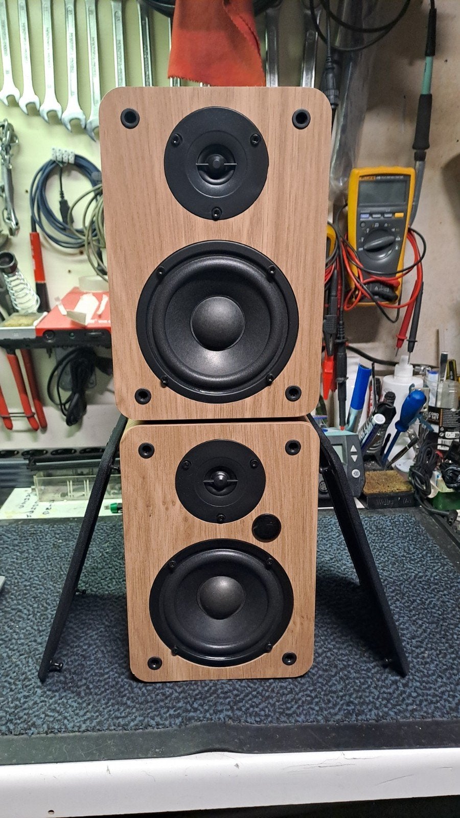 Nette Thomson actieve luidsprekers, Audio, Tv en Foto, Luidsprekers, Minder dan 60 watt, Overige merken, AUX-ingang, Basreflex