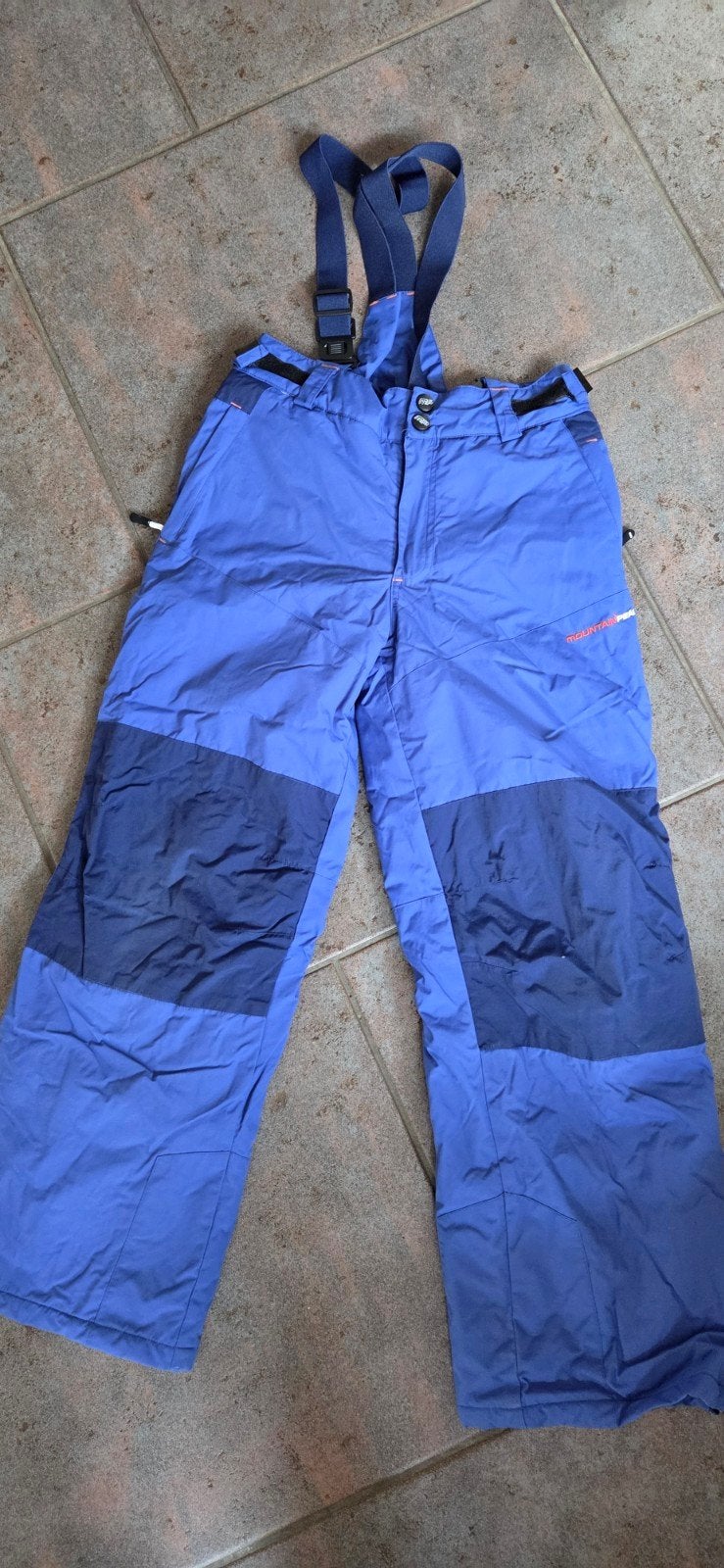 Mountain Peak Skibroek - Blauw - Maat 152, Ophalen, Zo goed als nieuw, Broek