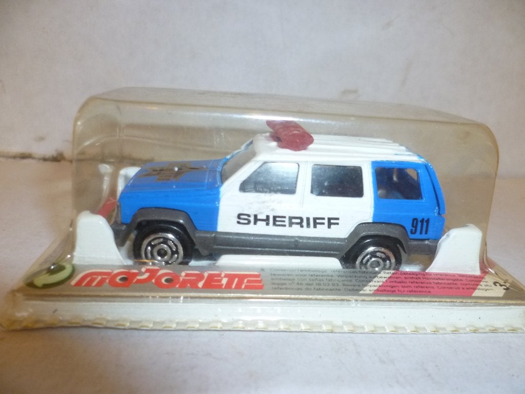 Majorette nr 285 Jeep Cherokee Sheriff nieuw modelauto, Ophalen of Verzenden, Nieuw, Auto
