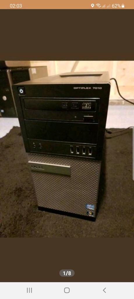 Dell Optiplex 7010/790 i5 3470/2400 3.20/3.10 Ghz, Ophalen, Zo goed als nieuw, Dell, HDD