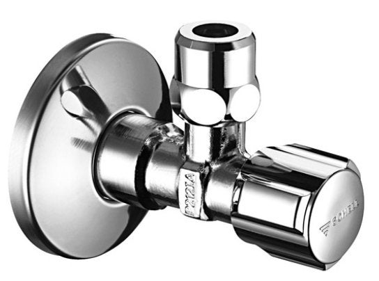 SCHELL Hoekstopkraan Comfort 1/2" x 3/8" chroom, Ophalen of Verzenden, Nieuw, Chroom, Overige typen