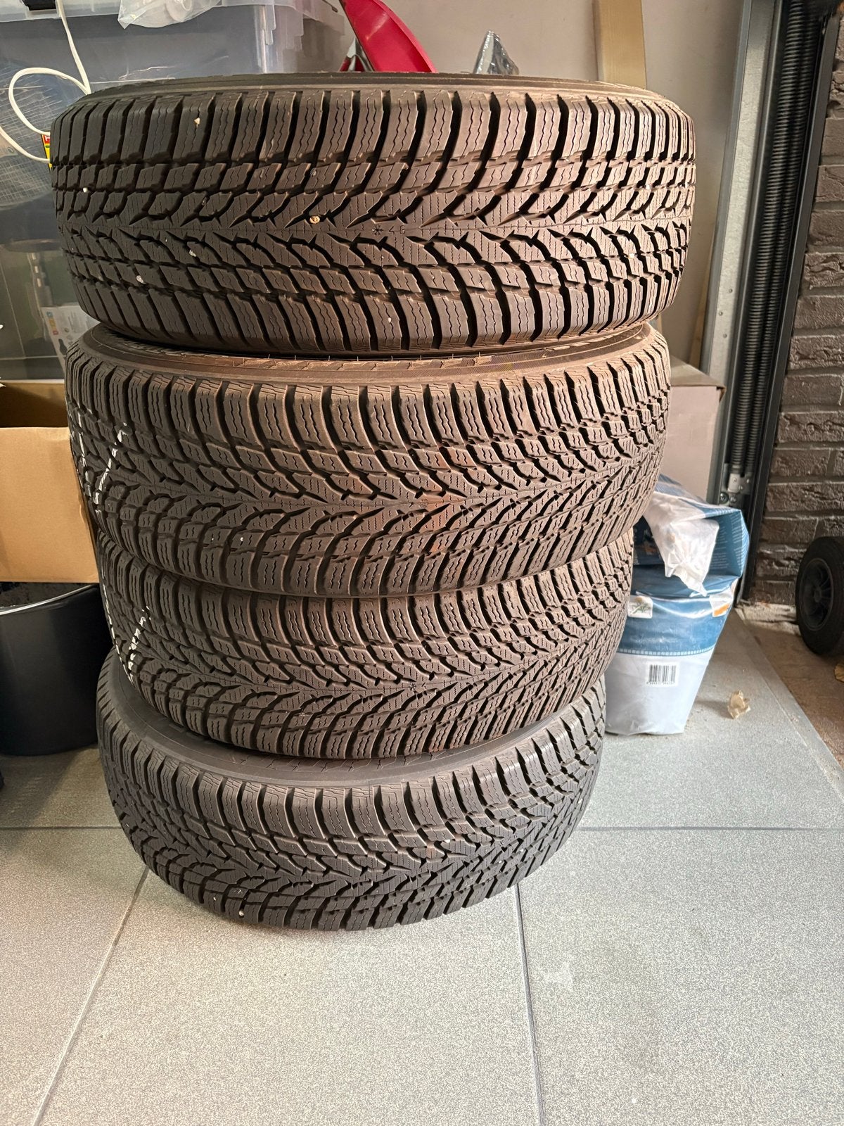 Nokian Winterbanden 185/65 R15, Auto-onderdelen, Ophalen, Gebruikt, 15 inch, Band(en)