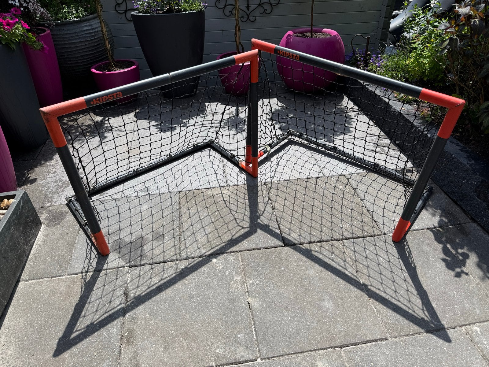2 kleine Kipsta voetbaldoeltjes voor kinderen, Maat XS of kleiner, Ophalen, Gebruikt, Overige typen