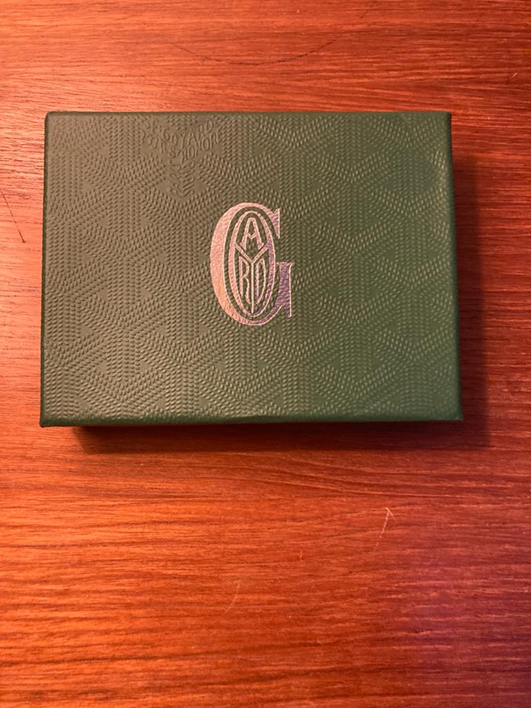Goyard cardholder, Overige merken, Ophalen of Verzenden, Zo goed als nieuw, Leer