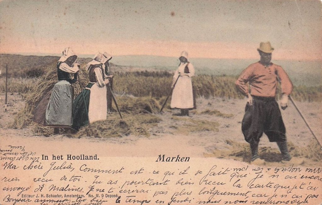 702-228-055 In Het Hooiland Marken, Verzenden, Voor 1920, Noord-Holland