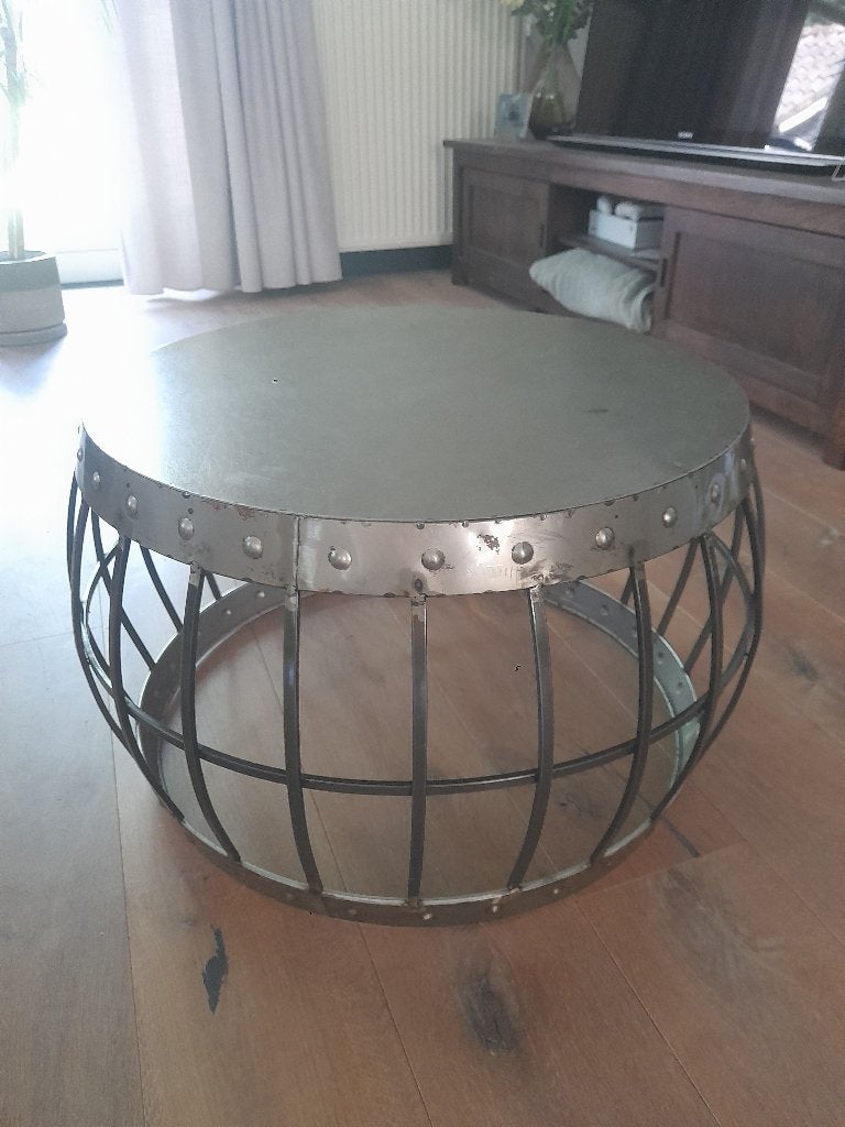 Rond tafeltje, 45 tot 60 cm, Gebruikt, Rond, 55 tot 75 cm