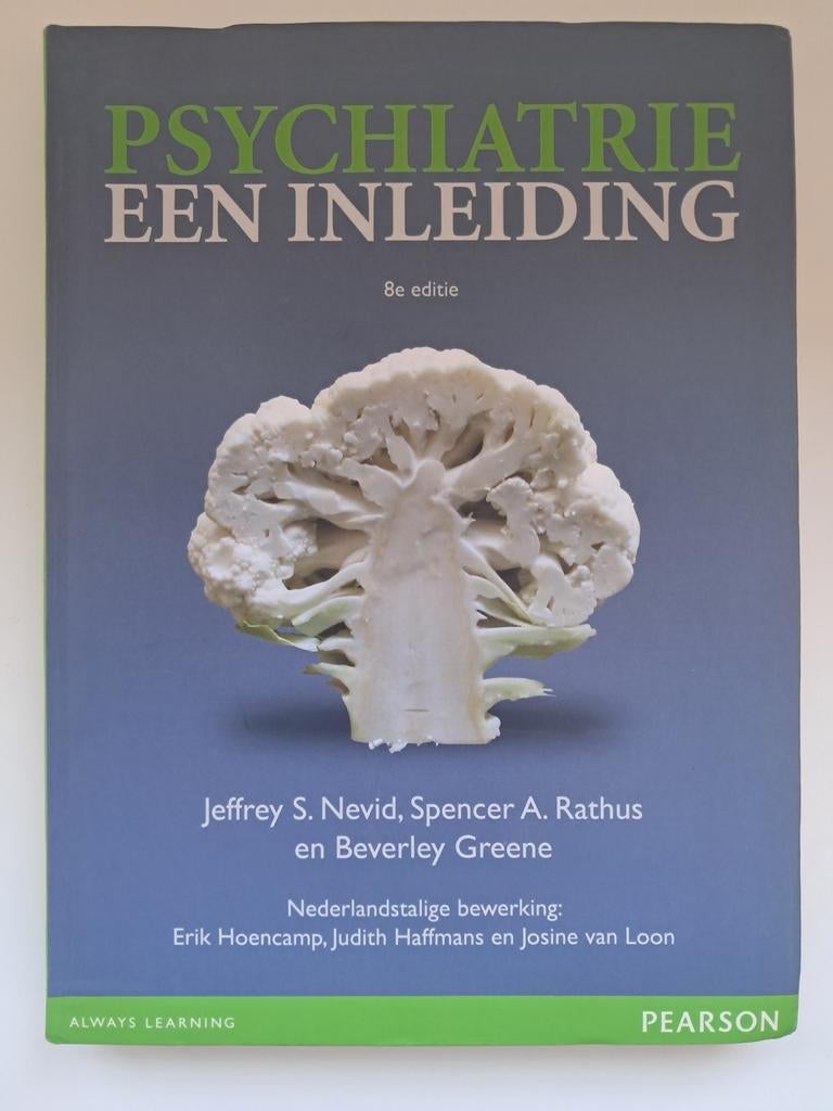 Leerboek Psychiatrie: Een Inleiding (HBO-V), Jeffrey S. Nevid, Spencer A. Rathus en Beverley Greene, Nieuw, Gamma, HBO