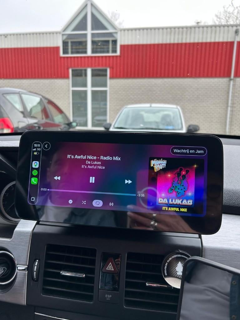 radio navigatie mercedes glk carkit android 15 carplay usb, Ophalen of Verzenden, Dynavin, VERKOOP@INBOUWNAVIGATIE.COM, Oberonweg 262 3208pg
