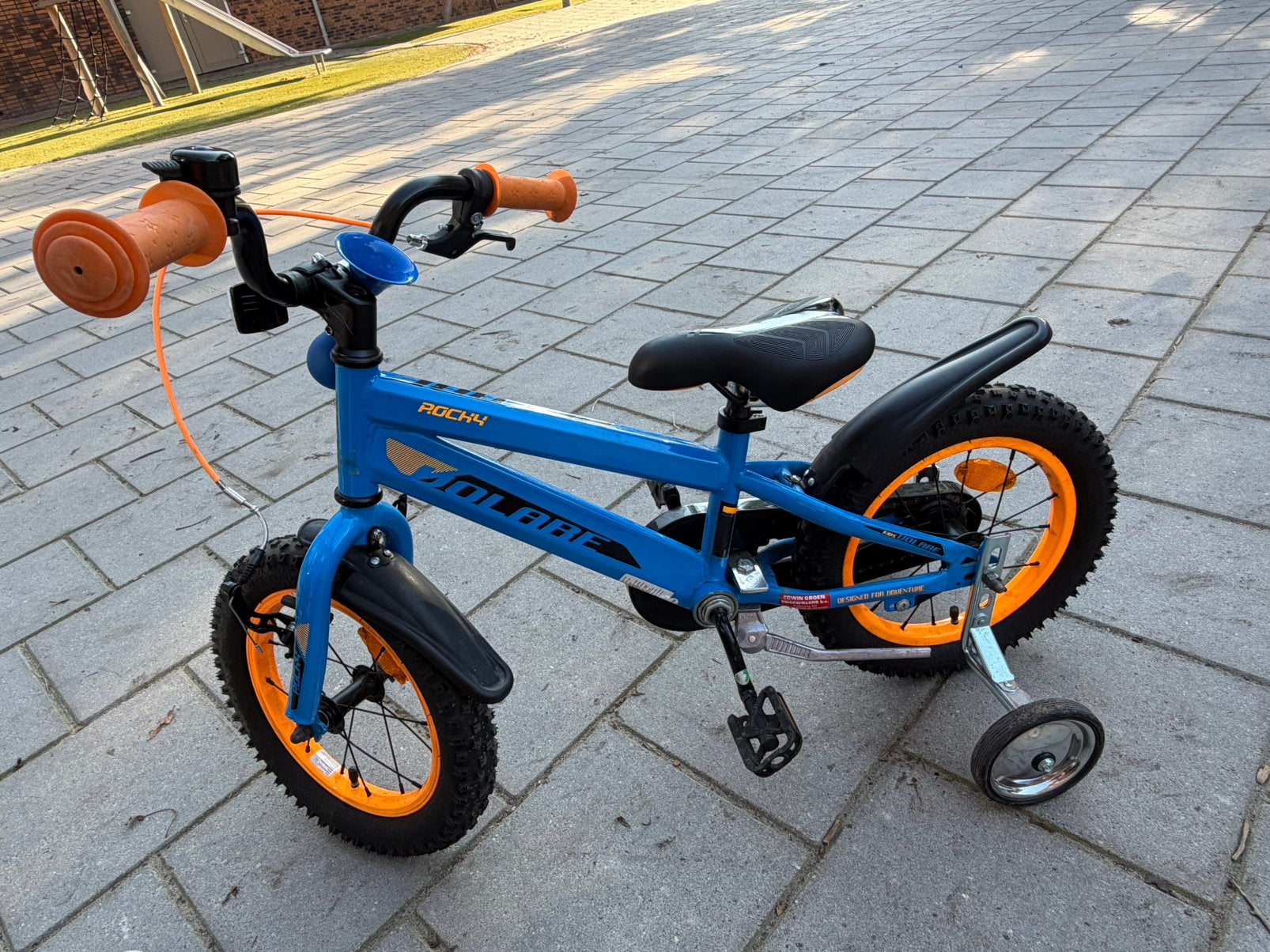 Jongens fiets, Ophalen, Zo goed als nieuw, 16 tot 20 inch, Zijwieltjes