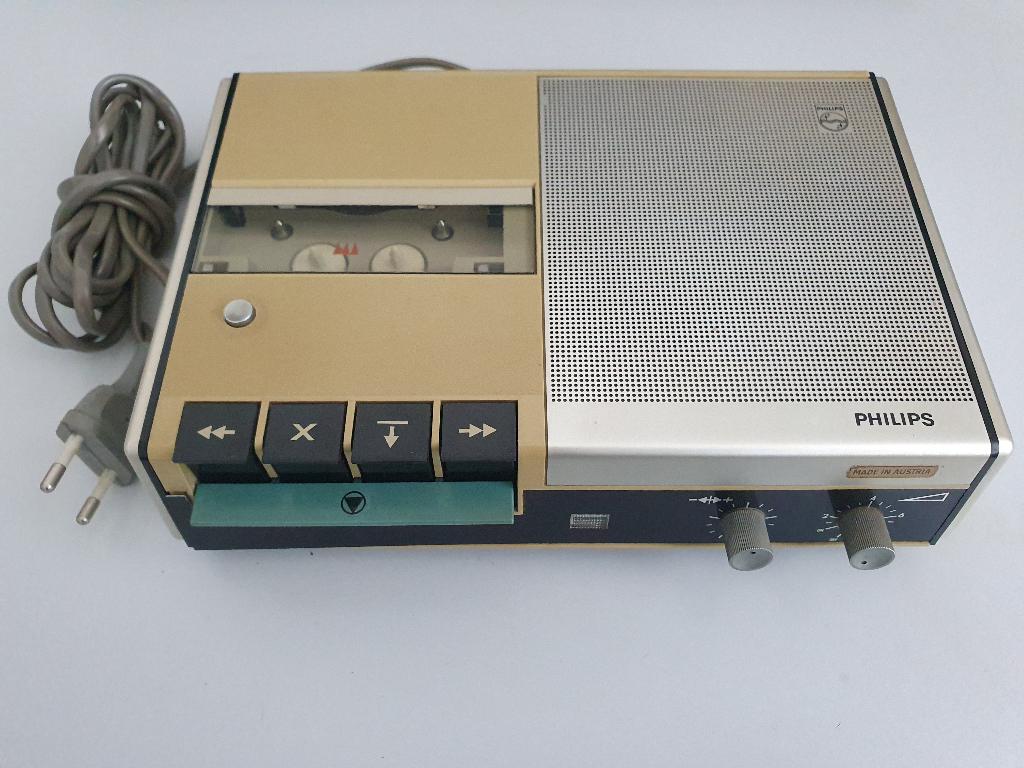 PHILIPS LFH 0086/01 Afspeelapparaat voor mini-cassette's, Verzenden, Enkel, Philips