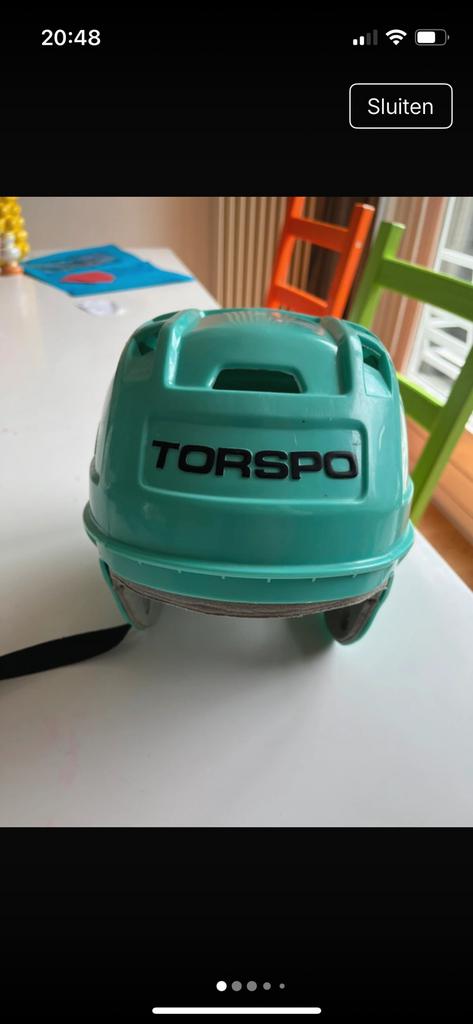 Torspo ijshockey helm, Sport en Fitness, IJshockey, Ophalen of Verzenden, Bescherming