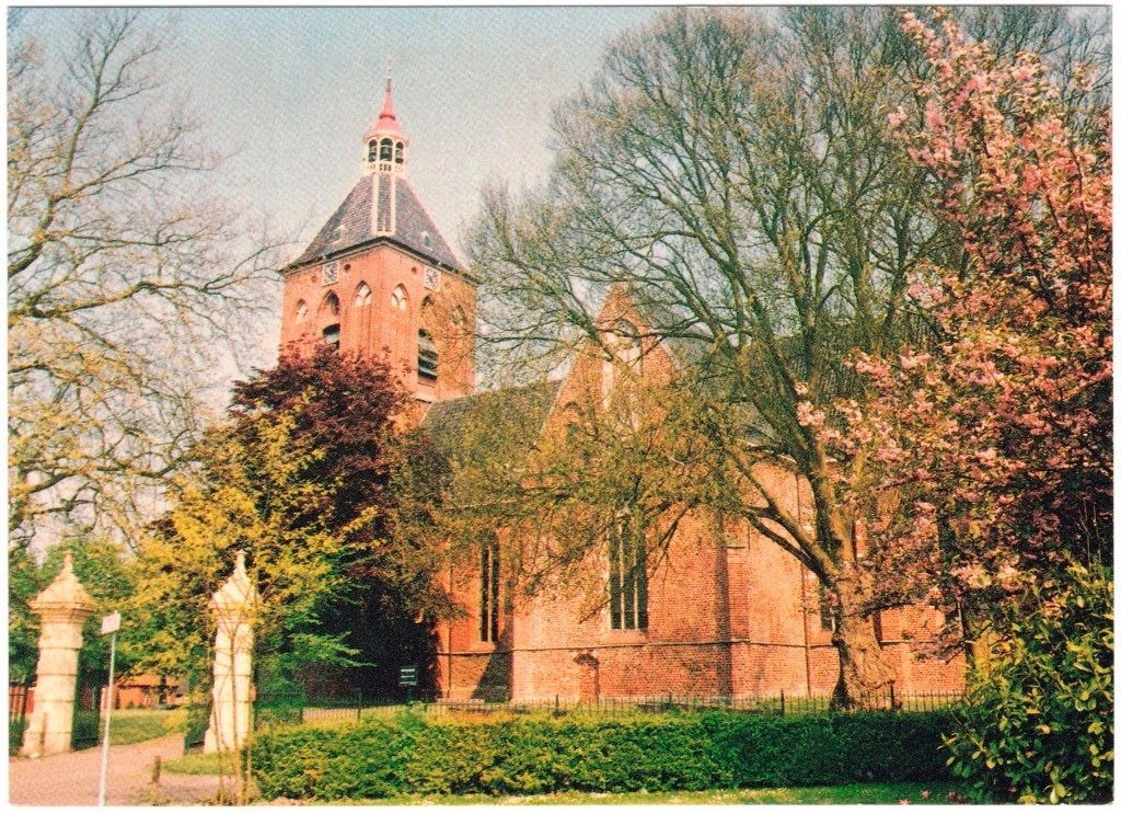 Middelstum, Ned. Herv. Kerk, ca. 1990, Verzenden, 1980 tot heden, Ongelopen, Groningen
