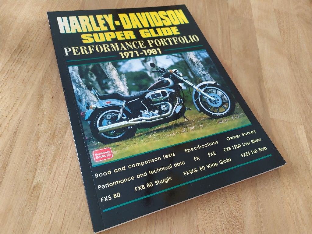 Harley Davidson Super Glide - Performance Portfolio..., Ophalen of Verzenden, Gelezen, Merk of Model