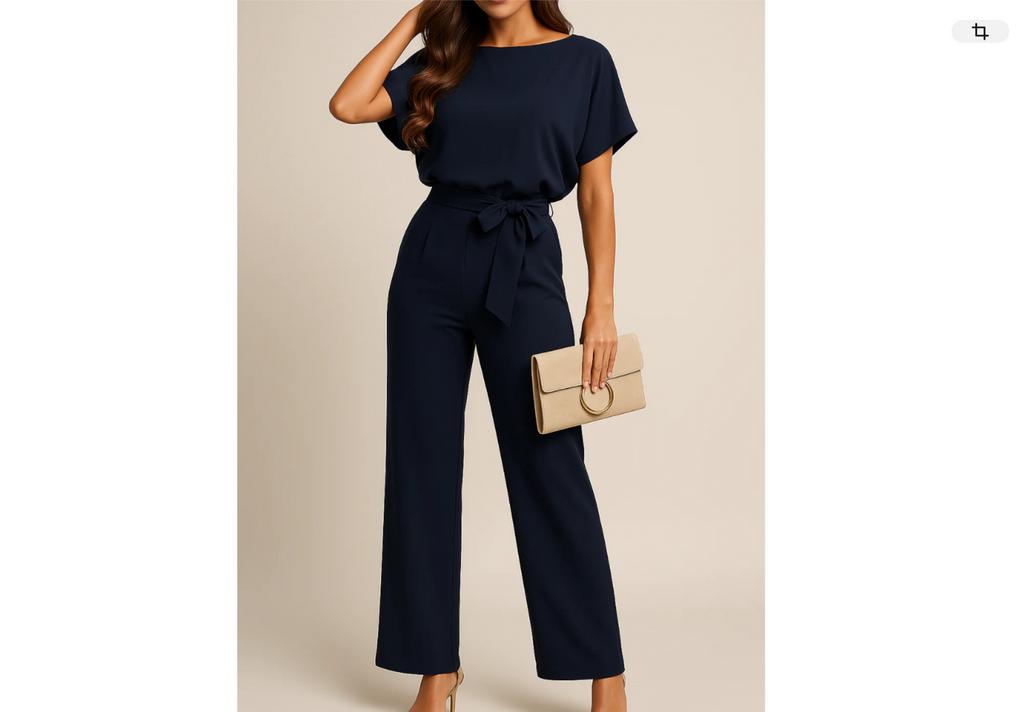 Elegante en stijlvolle blauwe jumpsuit - Maat XS - Nieuw, Ophalen of Verzenden, Nieuw, Maat 34 (XS) of kleiner, Blauw
