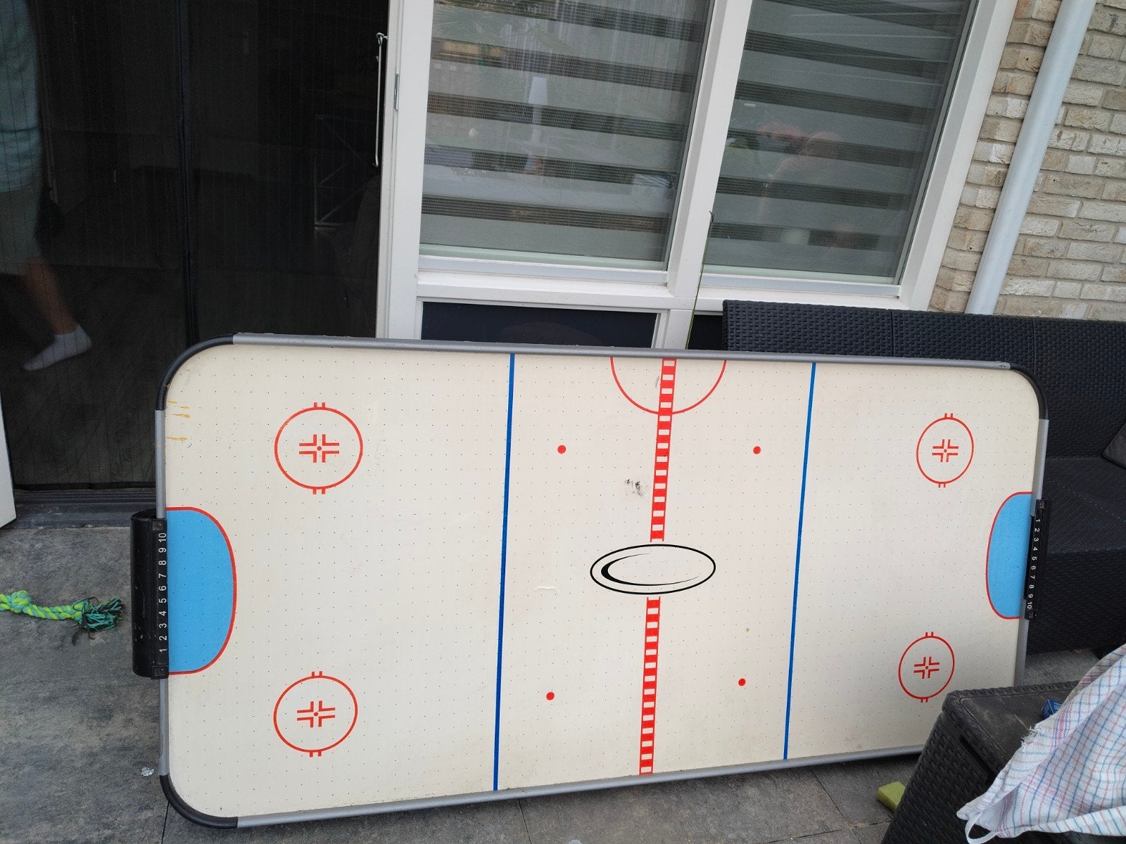 airhockey tafel, Ophalen, Gebruikt