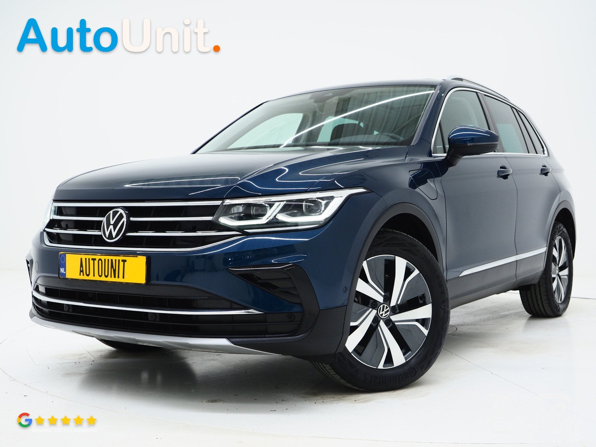 Volkswagen Tiguan 1.4 TSI eHybrid Elegance | Panoramadak | T, 1716 kg, Gebruikt, 4 cilinders, Blauw