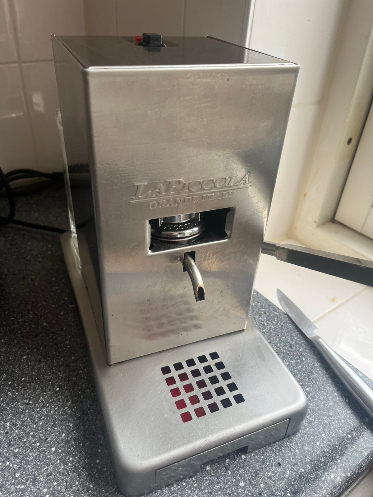 La Piccola - Piccola, Witgoed en Apparatuur, Koffiezetapparaten, Ophalen, Espresso apparaat, 10 kopjes of meer, Zo goed als nieuw