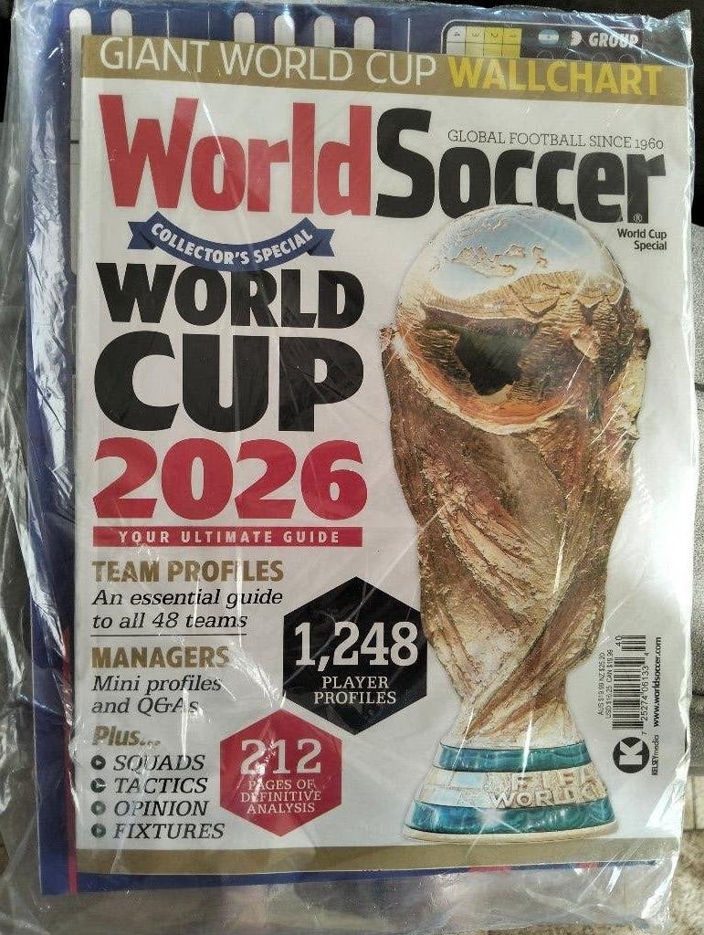 World Soccer World Cup 2026, Verzenden, Nieuw, Diverse auteurs, Balsport