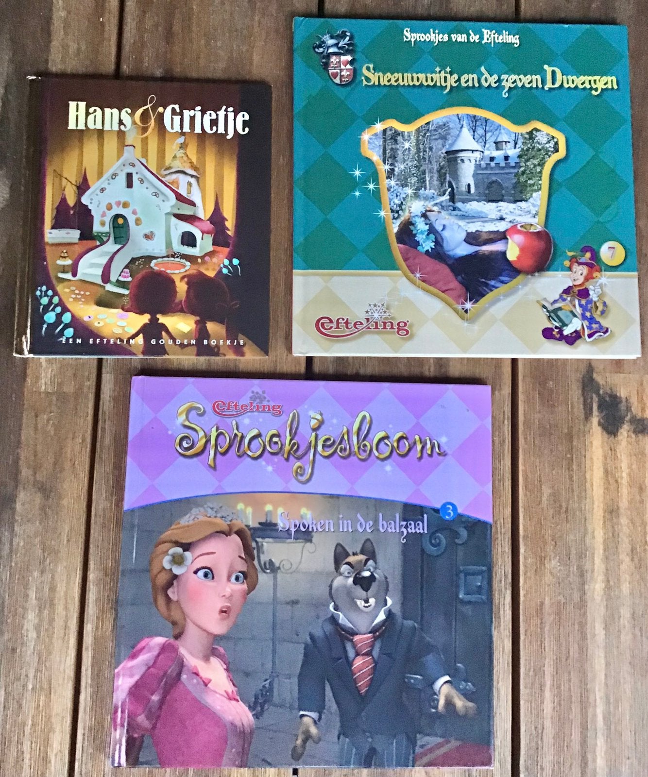3 LEUKE EFTELING BOEKJES, Verzamelen, Ophalen of Verzenden, Zo goed als nieuw, Overige typen