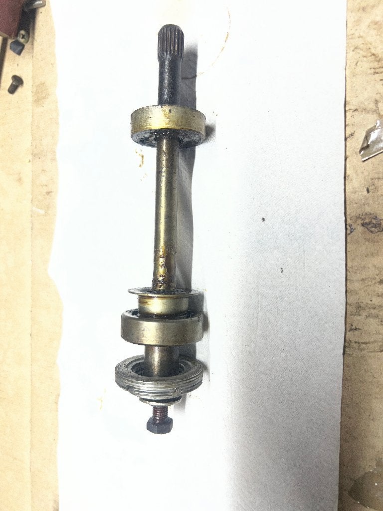Gebruikte poelie as met lagers voor auto- traction avant, Ophalen of Verzenden, Gebruikt, Citroën