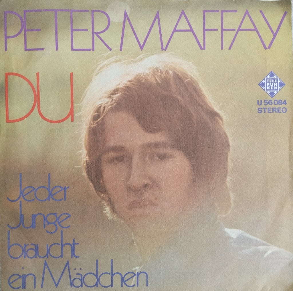 Peter Maffay - Du, Cd's en Dvd's, Vinyl Singles, 7 inch, Zo goed als nieuw, Pop, Overige typen