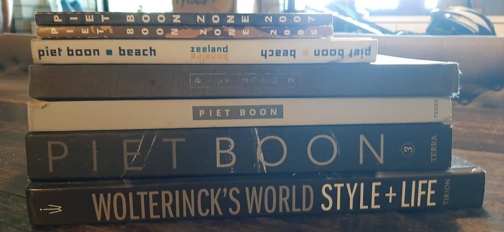 Piet Boon boeken en Wolterincks, Ophalen