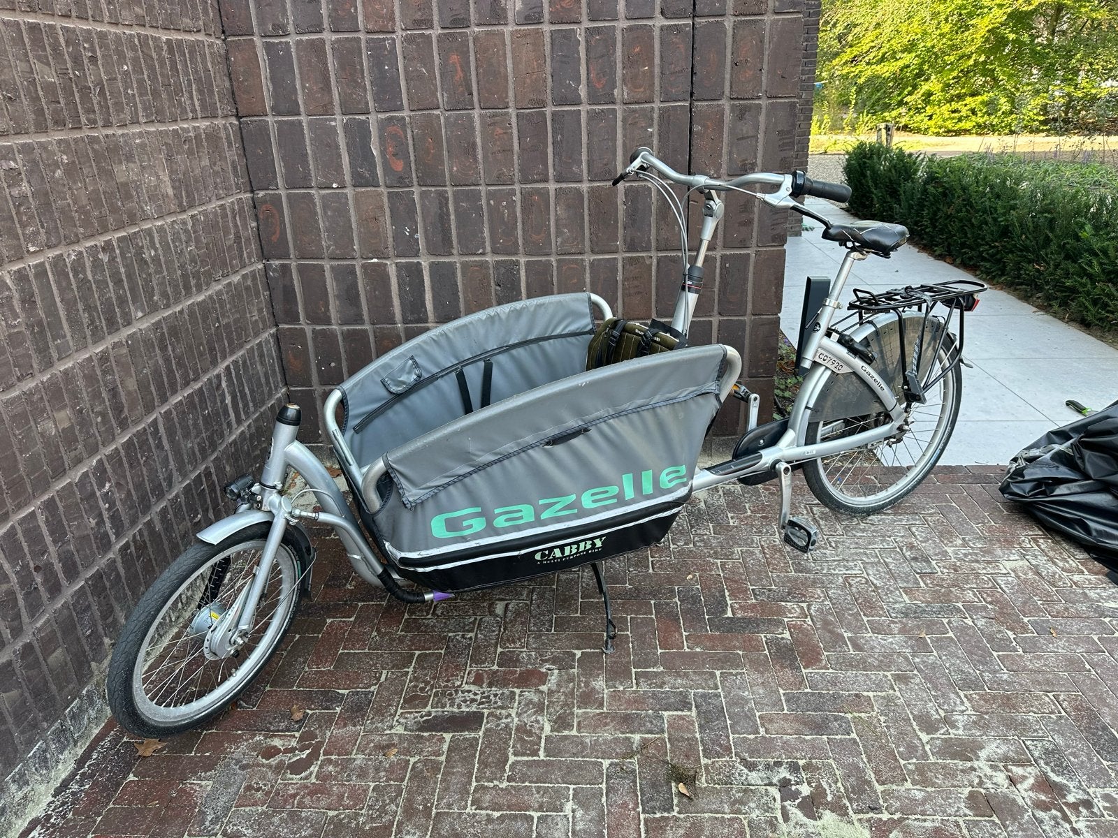 Gazelle Cabby bakfiets - Niet elektrisch, inclusief hoes, Ophalen, Gebruikt, Gazelle