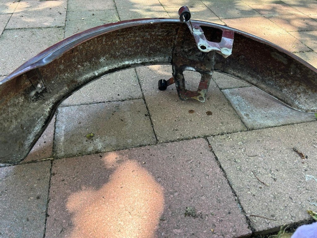 Front fender - Voorspatbord GL1000 K1, Ophalen of Verzenden, Gebruikt