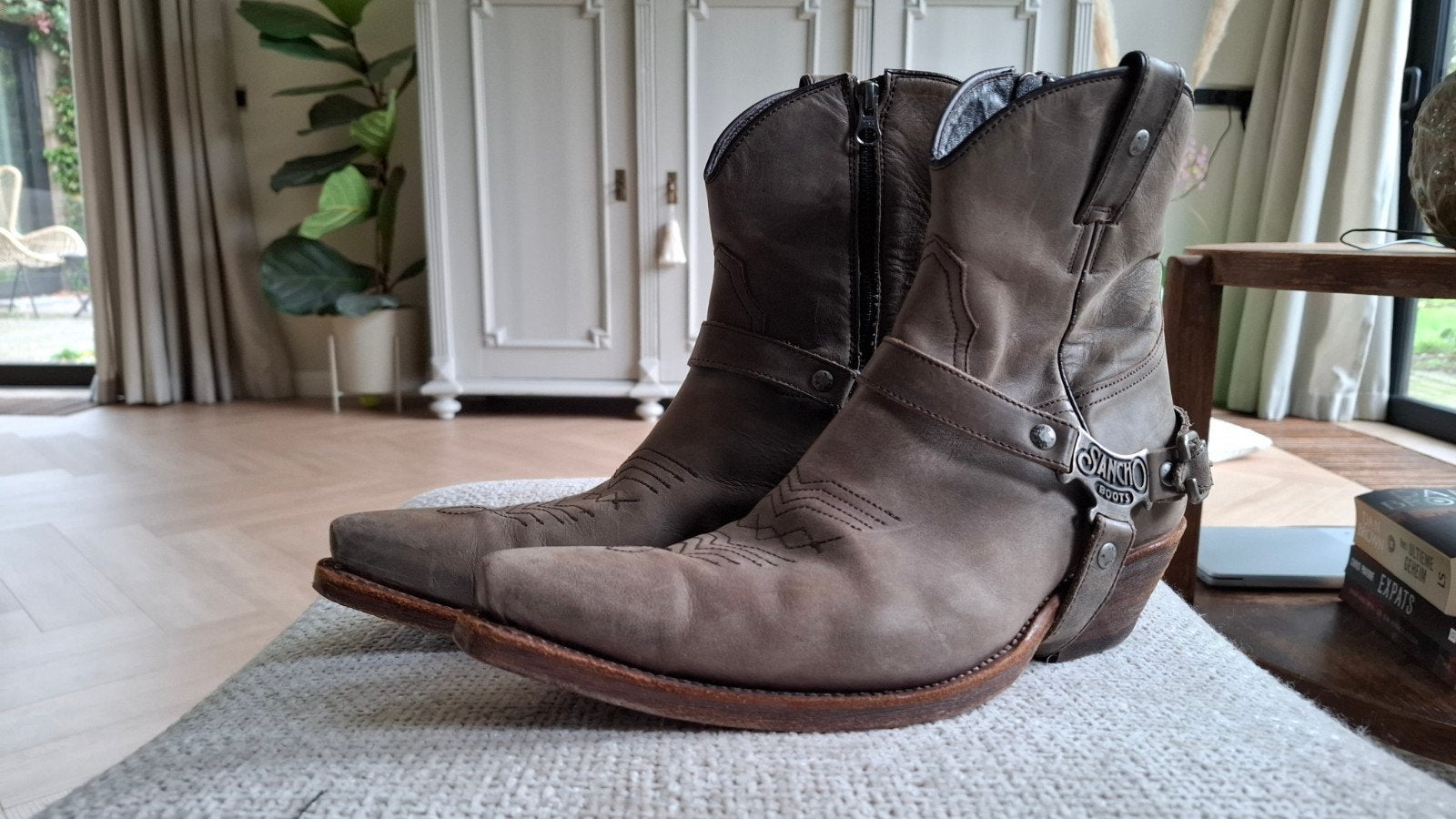 Sancho lage westernlaarzen maat 45, Sancho, Bruin, Boots, Ophalen of Verzenden