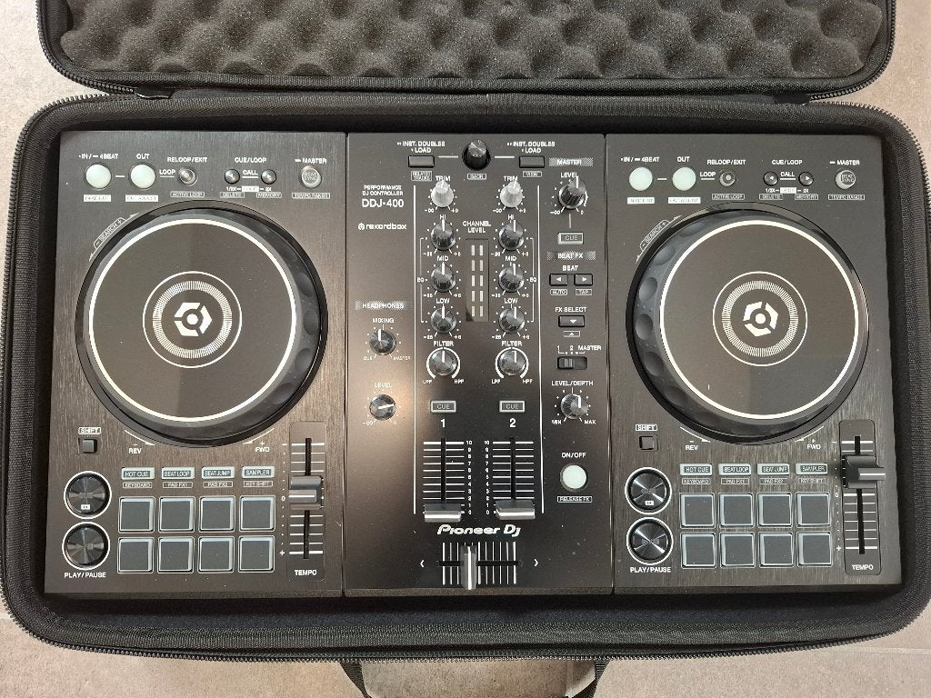 Pioneer DDJ-400 DJ Controller – Inclusief Hardcase, Ophalen of Verzenden, Zo goed als nieuw, Dj-set, Pioneer