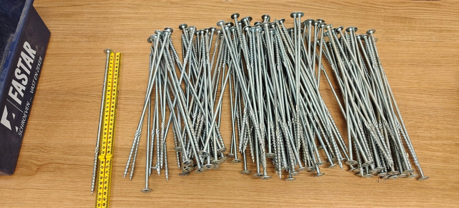 Tellerkop schroeven 6.0x320 voor dakplaten, Dakplaat of Dakpanplaat, Overige kleuren, Nieuw, Ophalen of Verzenden