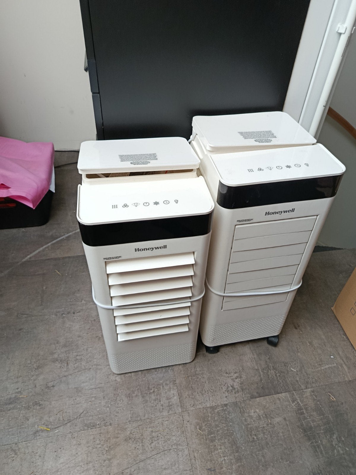 mobiele airco, Witgoed en Apparatuur, Ophalen, Gebruikt, Minder dan 60 m³, 3 snelheden of meer
