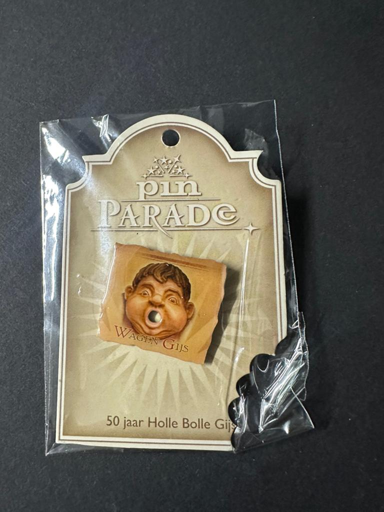 Efteling pin wagen Gijs, Ophalen of Verzenden, Zo goed als nieuw, Button of Speldje
