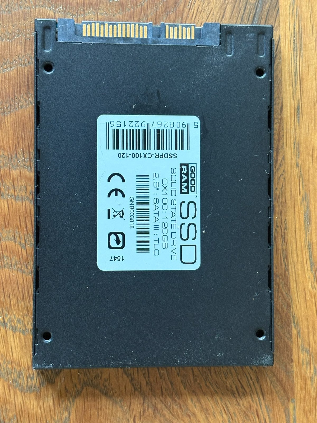 Goodram 120GB, Computers en Software, Intern, Ophalen of Verzenden, Laptop, SSD