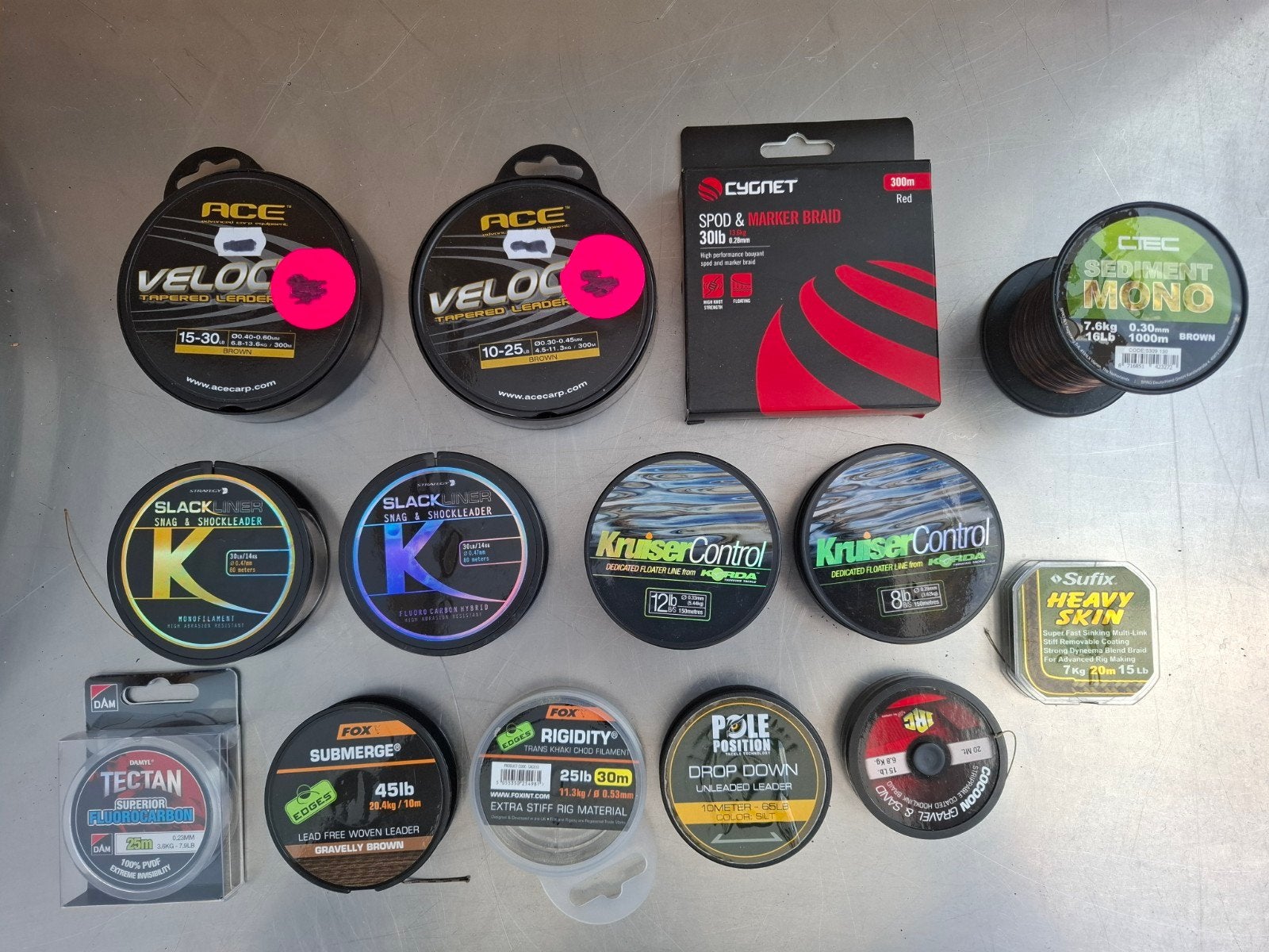 Korda Fox JRC ACE Strategy  Sufix lijn en onderlijn materiaa, Watersport en Boten, Ophalen of Verzenden, Vislijn