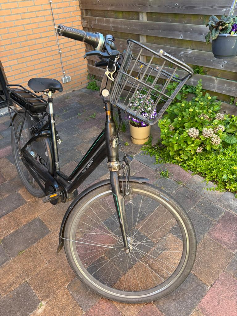 VanDijck electrische fiets, Fietsen en Brommers, Fietsen | Dames | Damesfietsen, Ophalen, Gebruikt, Velgrem, Overige merken