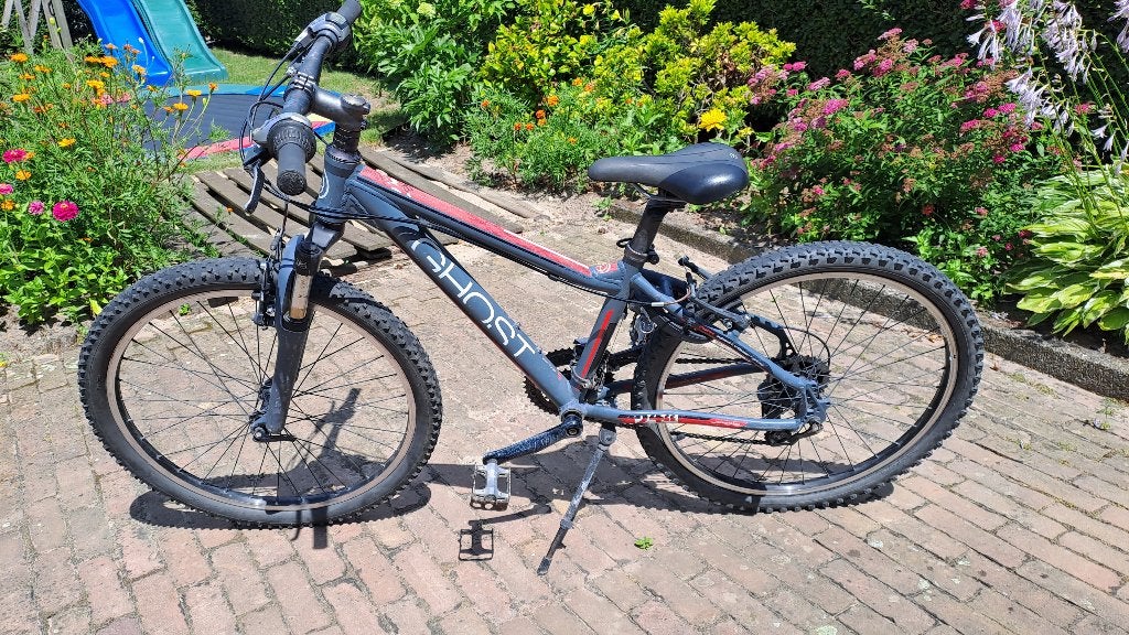 Mountainbike 24 inch kind merk Ghost, Gebruikt, Hardtail, Velgrem, Ophalen