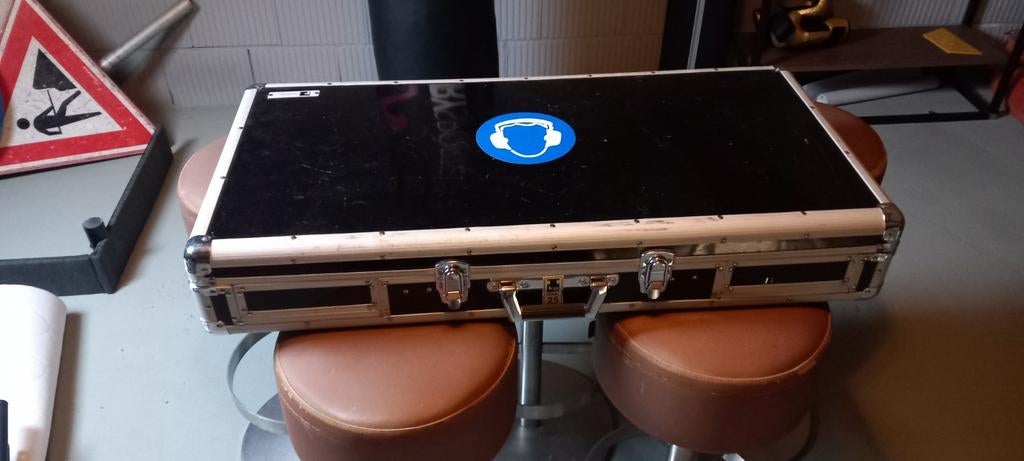 Numark NDX500 DJ-spelers 2x in flightcase, Ophalen, Gebruikt, Draaitafel, Numark