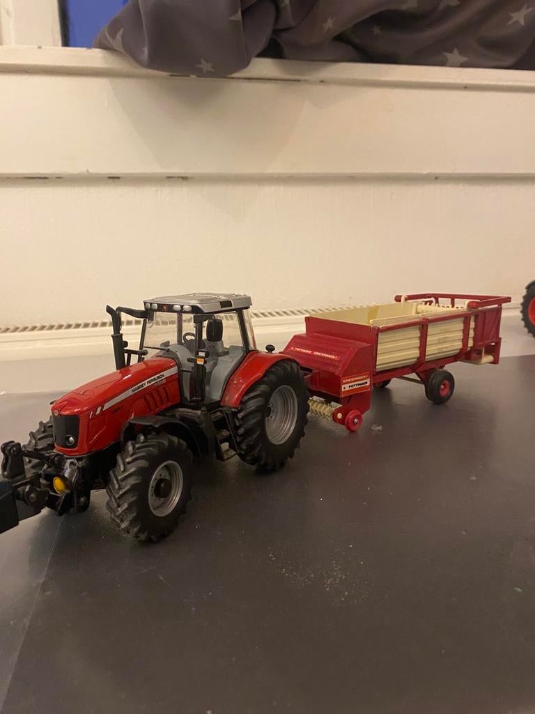 Britains potinger opraap wagen, Ophalen, Zo goed als nieuw, Tractor of Landbouw, Britains