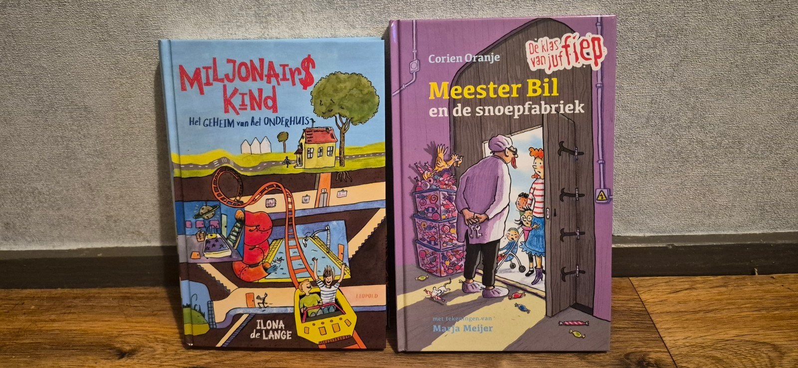 2 leuke kinderboeken, Boeken, Ophalen of Verzenden, Gelezen, Ilona de Lange, Corien Oranje, Maja Meijer, Fictie algemeen