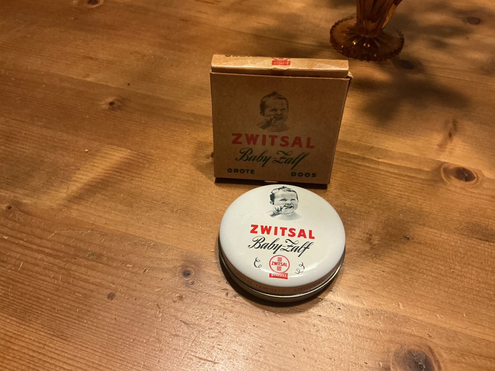 Zwitsal grote doos, Ophalen of Verzenden, Zo goed als nieuw