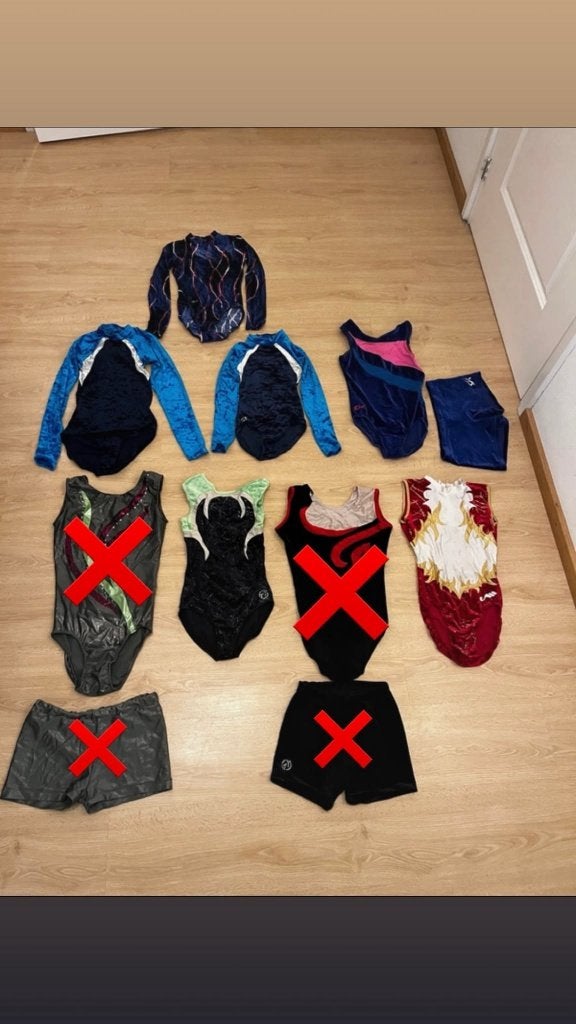 Diverse Turnpakjes, Kindermaat 146 t/m 176, Ophalen of Verzenden, Gebruikt, Turnpak(je)