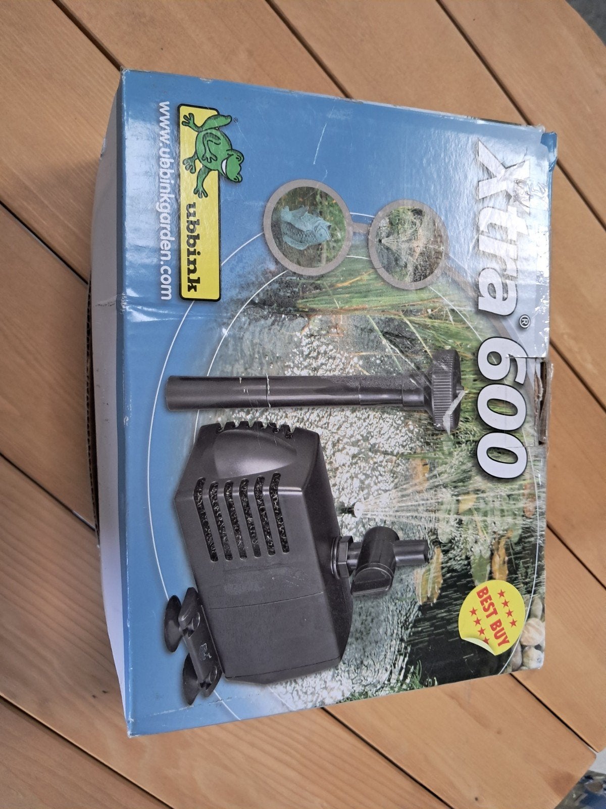 Ubbink Xtra 600 Vijverpomp, Tuin en Terras, Onbekend, Nieuw, Ophalen of Verzenden, Ubbink