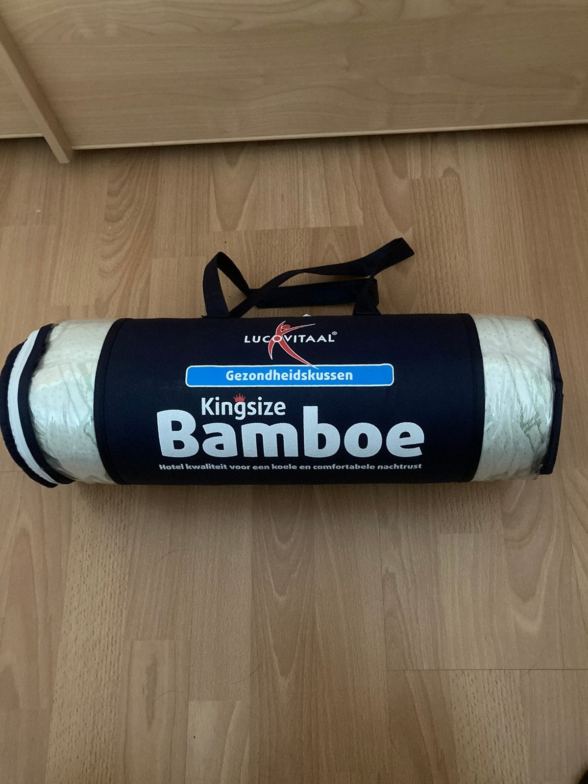 Lucovitaal gezondheidskussen bamboe, Eenpersoons, Wit, Nieuw, Ophalen of Verzenden