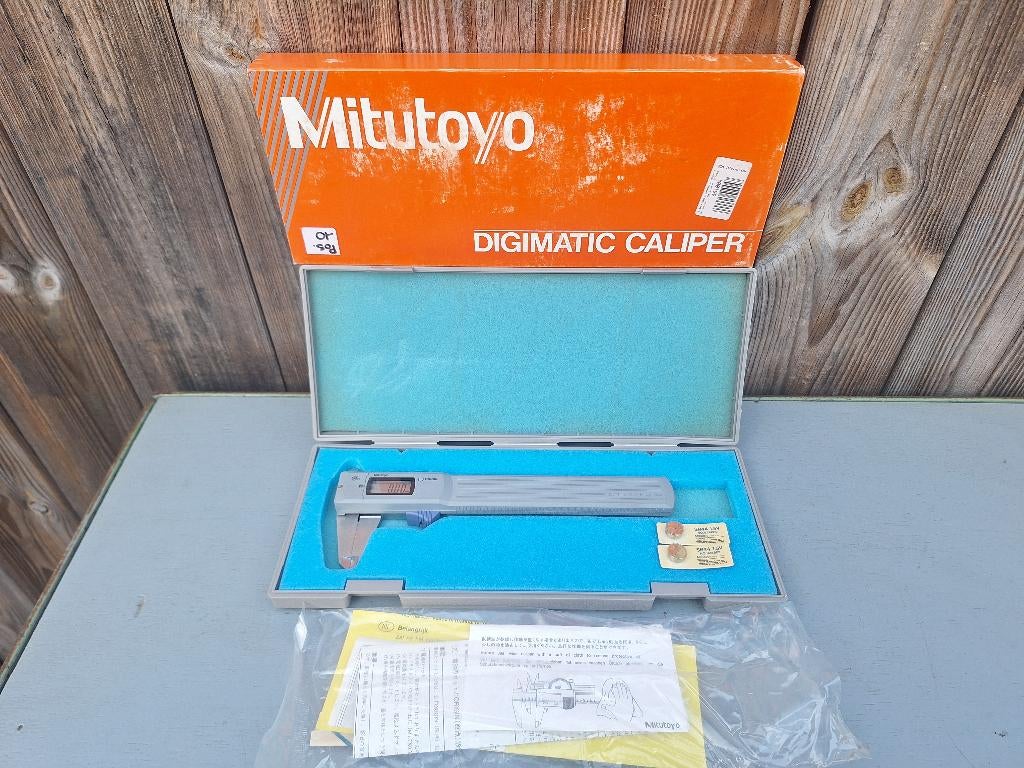 Mitutoyo 500-324 digitale schuifmaat waterbestendig IP54, Ophalen of Verzenden, Zo goed als nieuw