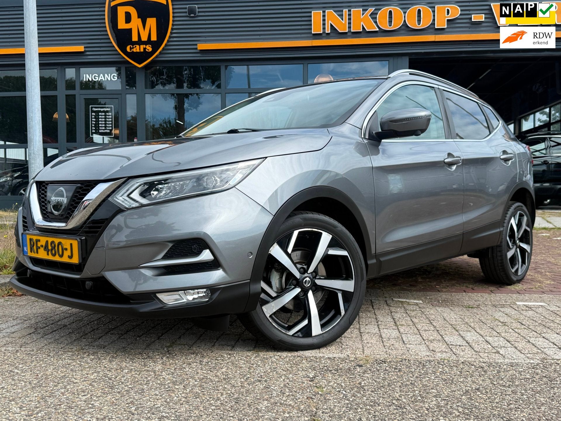 Nissan Qashqai 1.2 Tekna | 360 Camera | Navi | Elektr-Stoele, Voorwielaandrijving, Gebruikt, Euro 6, 4 cilinders
