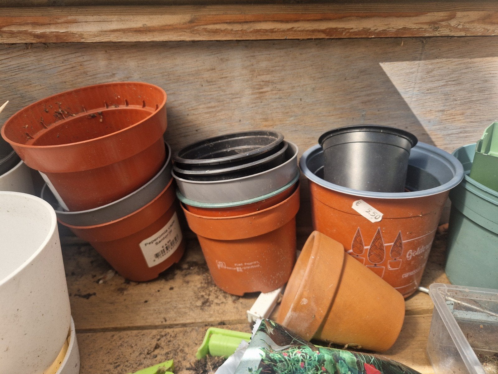plantenpotten diverse maten, Ophalen, Gebruikt